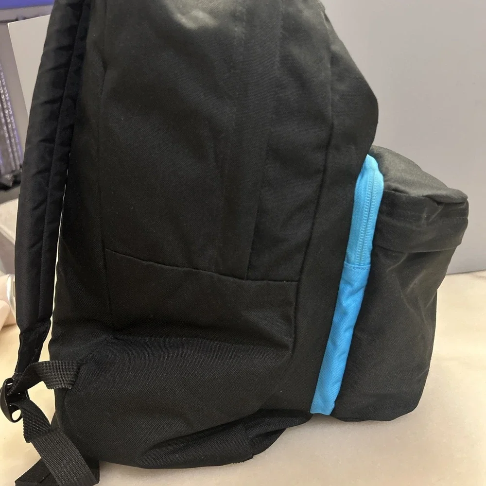 Jansport Digibreak Black Laptop Lined Tablet Zip Pocket Backpack School